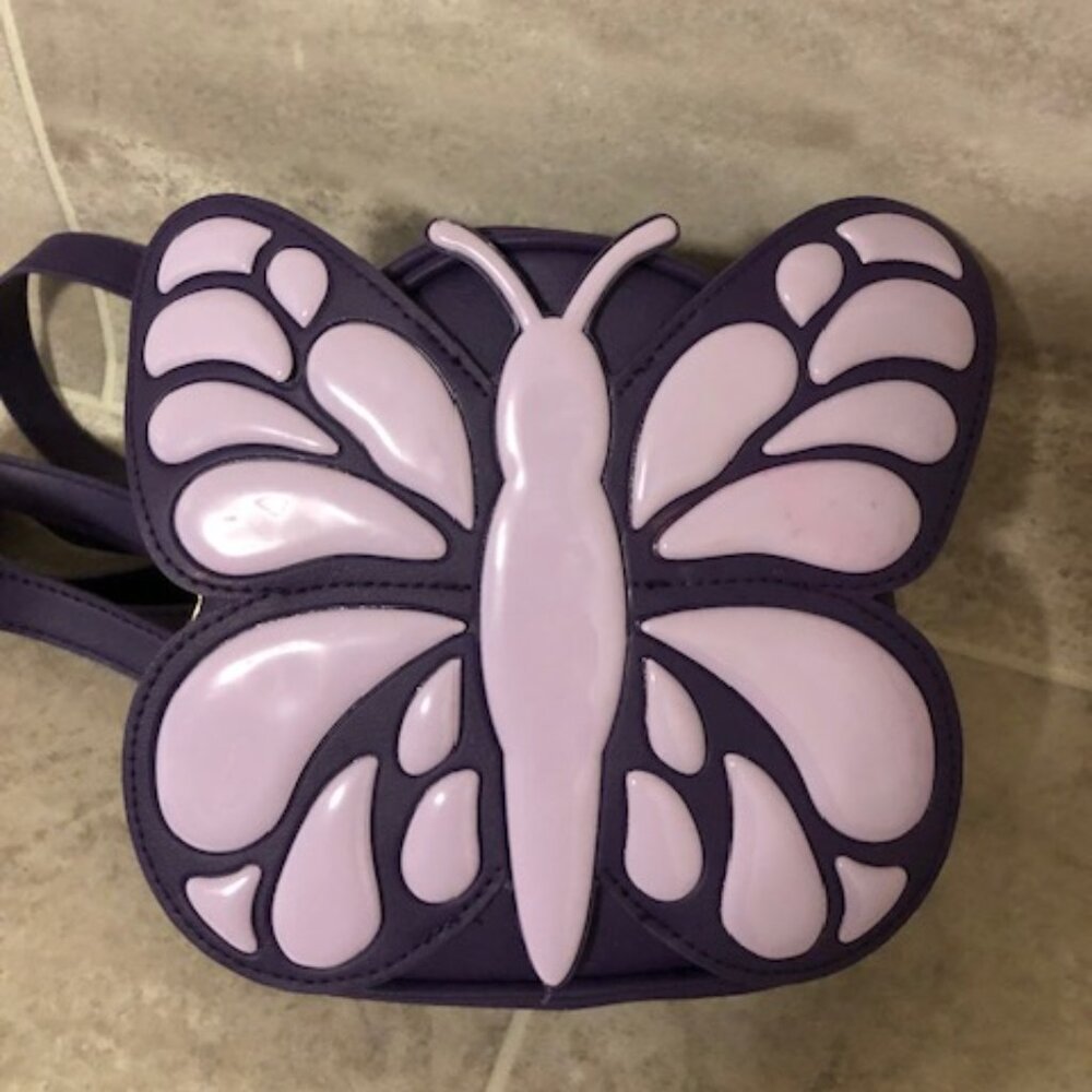 Bath & Body Works Mini Butterfly Backpack Euc - image 3